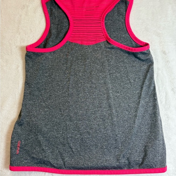 Champion Kids Tank Top in Gray with Pink Accents - Picture 2 of 6